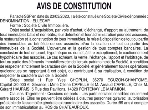 Contenu publication