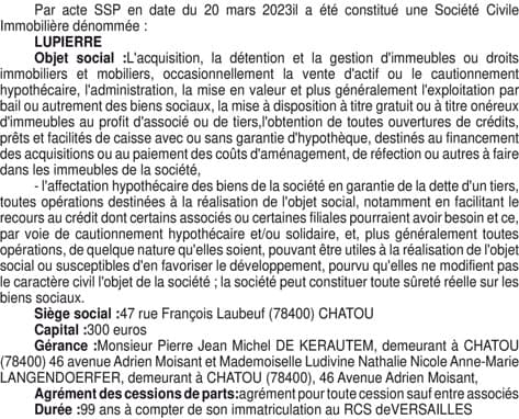 Contenu publication