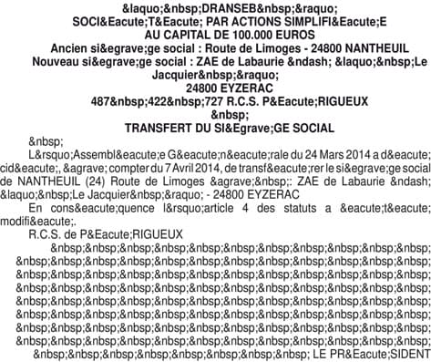 Contenu publication