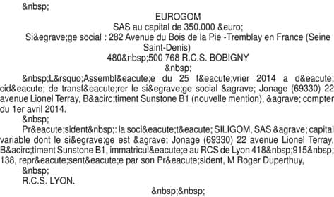 Contenu publication