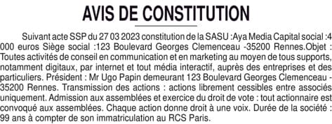 Contenu publication