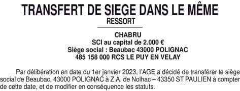 Contenu publication