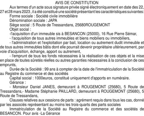 Contenu publication