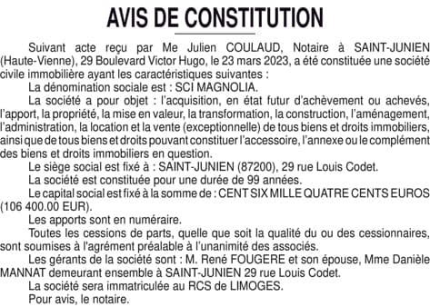Contenu publication