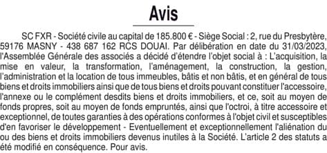 Contenu publication