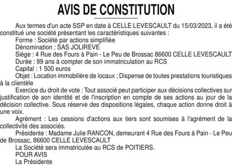 Contenu publication