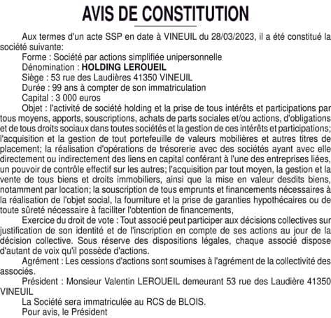 Contenu publication