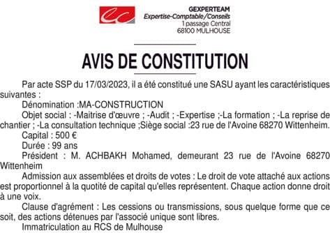 Contenu publication