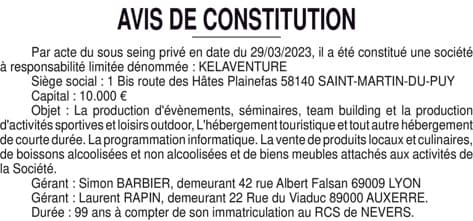 Contenu publication
