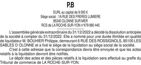 Contenu publication