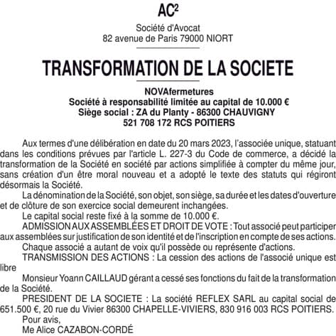 Contenu publication