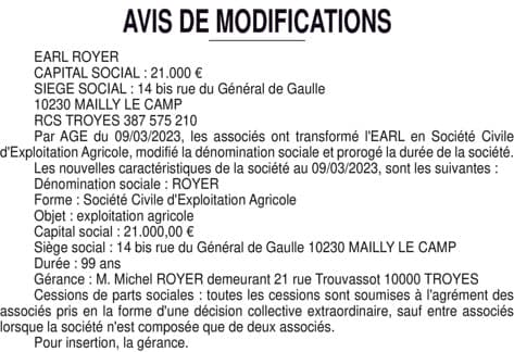 Contenu publication
