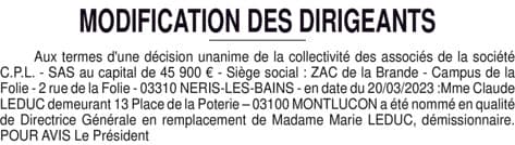 Contenu publication