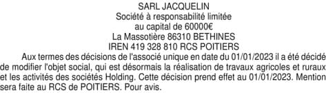 Contenu publication