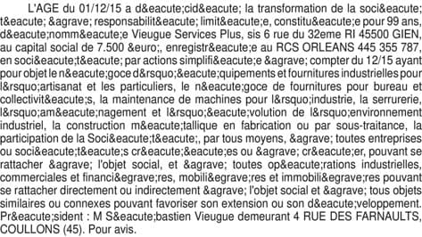 Contenu publication