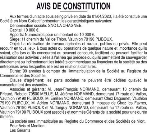 Contenu publication