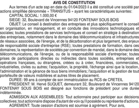 Contenu publication