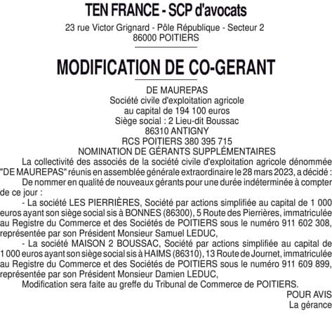 Contenu publication