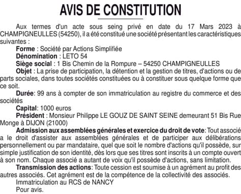 Contenu publication