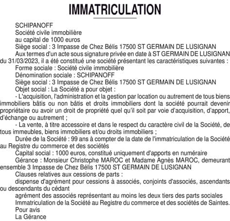 Contenu publication