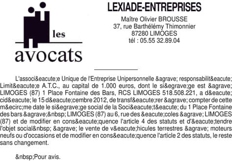 Contenu publication