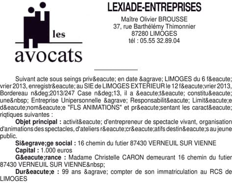 Contenu publication