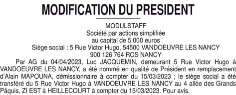 Contenu publication