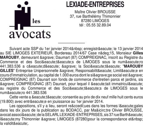 Contenu publication