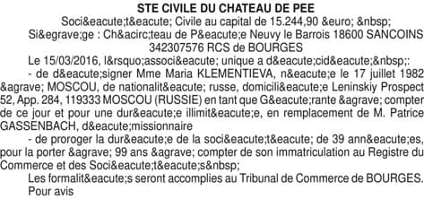 Contenu publication