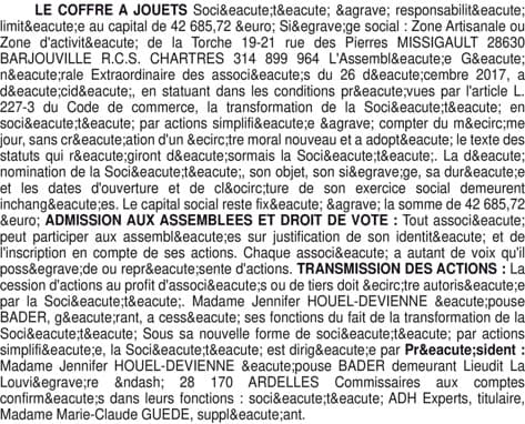 Contenu publication
