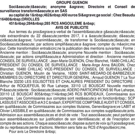 Contenu publication