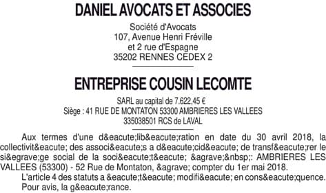 Contenu publication