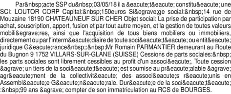 Contenu publication
