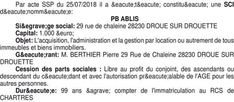 Contenu publication