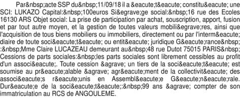 Contenu publication