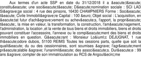 Contenu publication