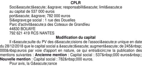 Contenu publication