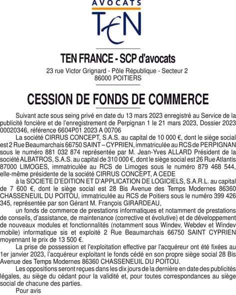 Contenu publication