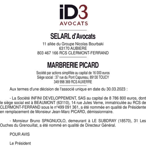 Contenu publication