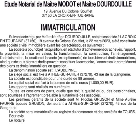 Contenu publication