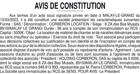 Contenu publication