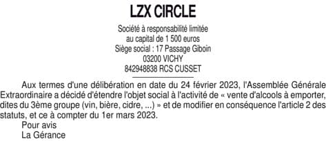 Contenu publication
