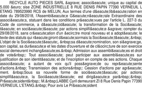 Contenu publication