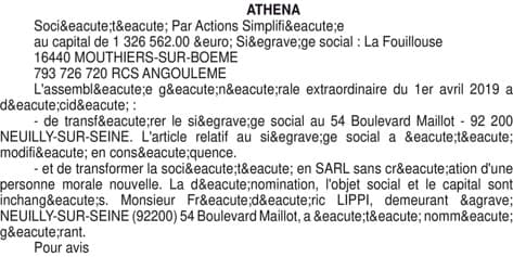 Contenu publication