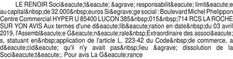 Contenu publication