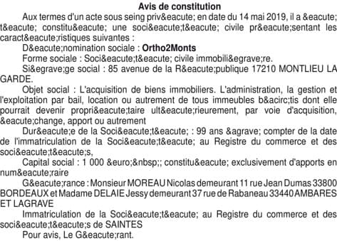 Contenu publication