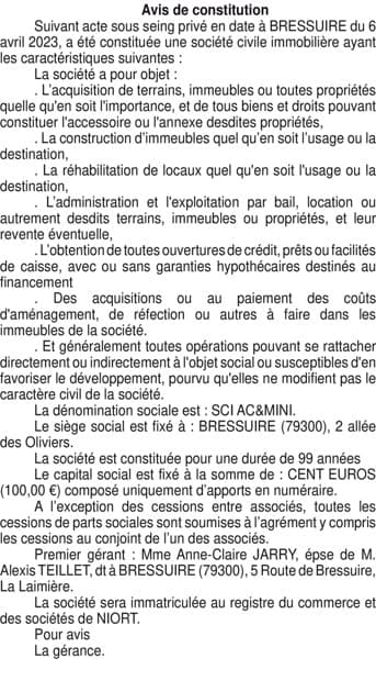 Contenu publication