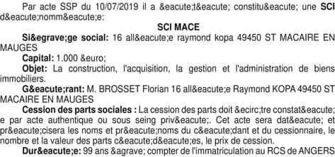 Contenu publication