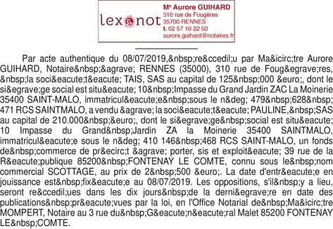 Contenu publication