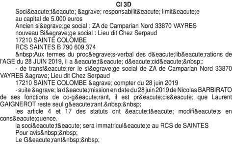 Contenu publication